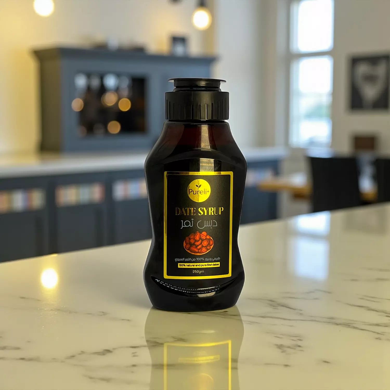 دبس تمر سيوي بيور أورجانيك مصنوع من أجود أنواع التمر السيوي العضوي 100% طبيعي خام بدون اي اضافات نهائياً وبدون سكر أو جلوكوز - العبوه 250جم